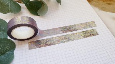 Washi Tape Wellen Aquarell